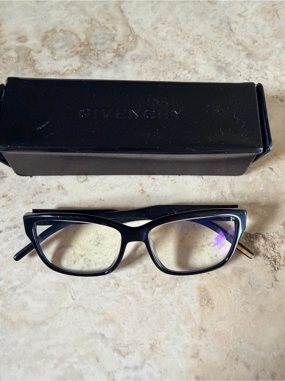 Givenchy Black Cat-Eye Optical Glasses